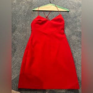 Red cute little dress